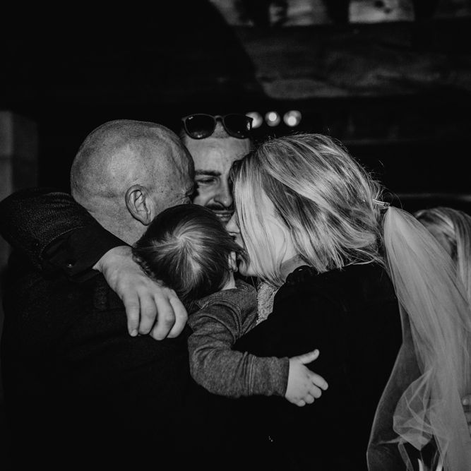 Group Hug on The Dance Floor