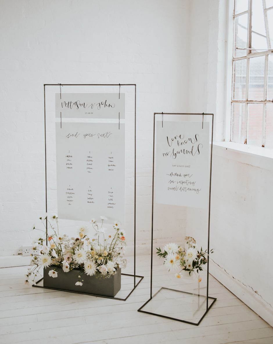 wedding decor minimalist
