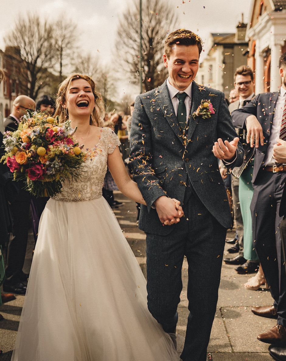 2014 Great British Bake Off Contestant Martha Collison's Rustic Wedding