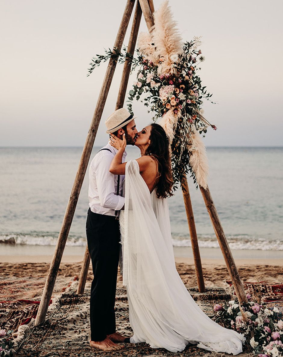 Puglia Wedding With Beach Boho Decor - Rock My Wedding