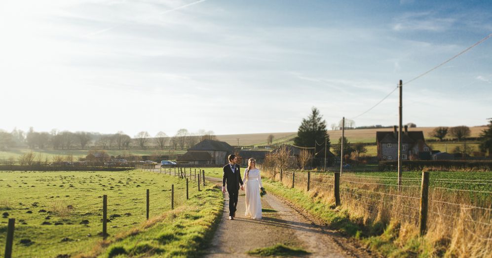 Hygge Inspired Wedding At Farbridge Sussex Katy Co Photo