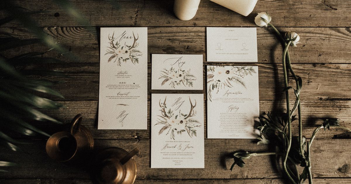 How Much Does Wedding Stationery Cost From RMW's The List