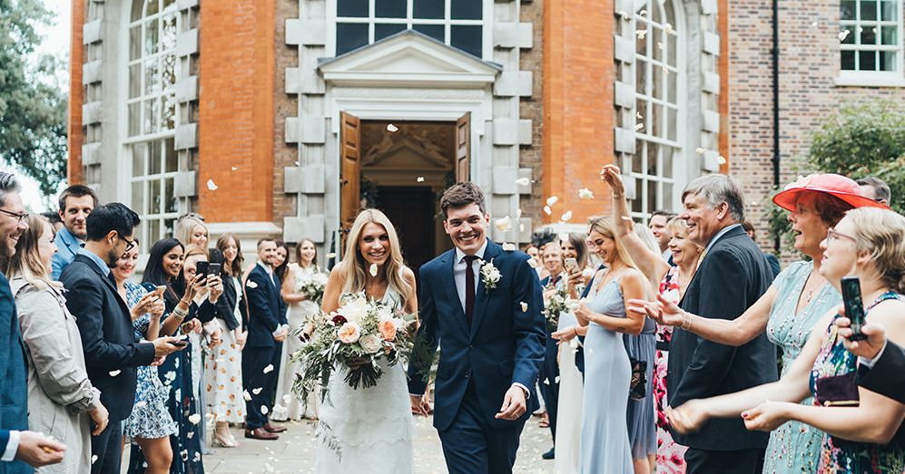 Orleans House Gallery Ceremony With Riverside Reception In Richmond Rock My Wedding