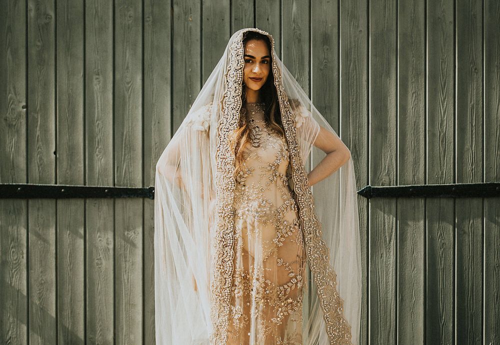 Custom Embroidered Veil Inspiration Rock My Wedding