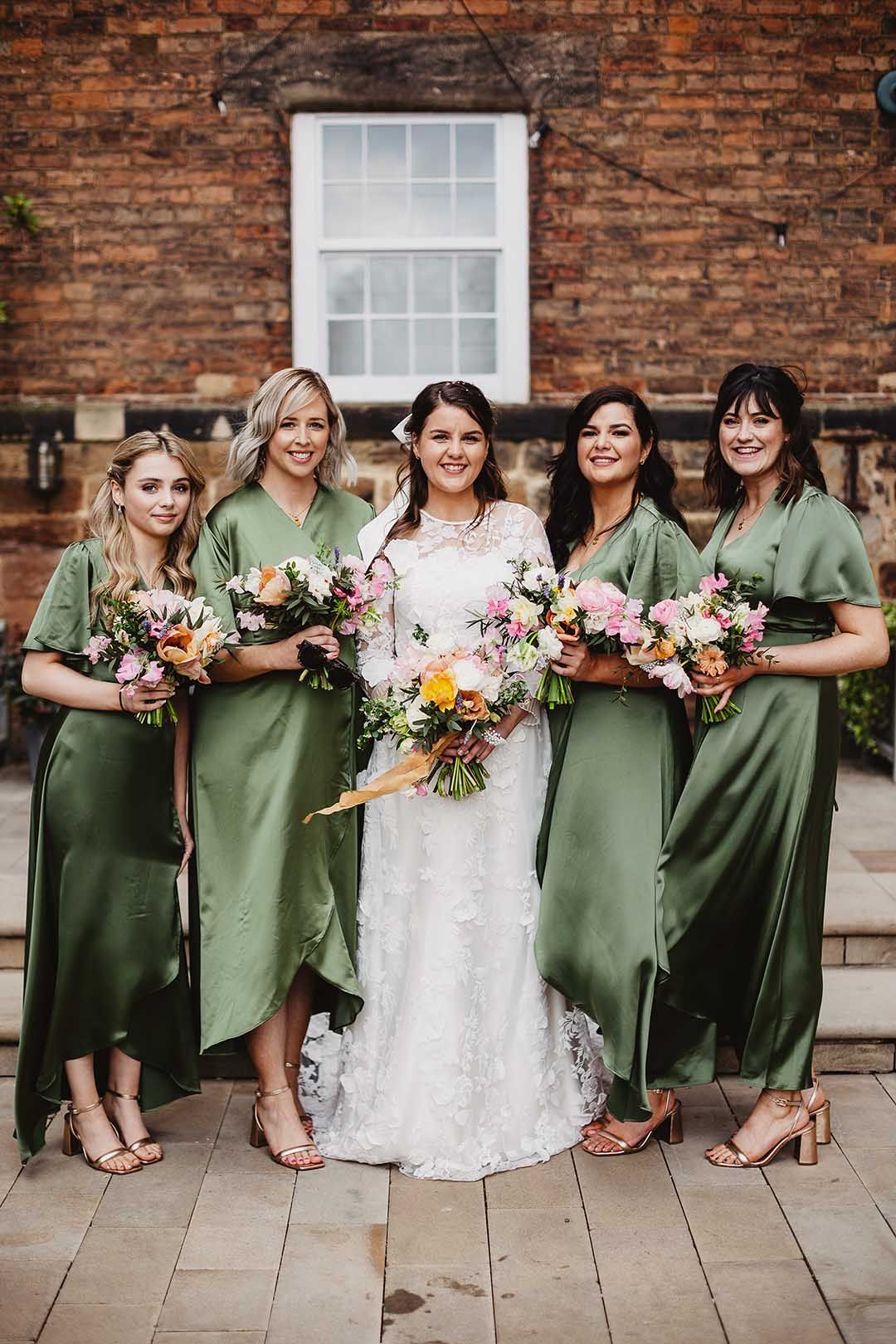 Green Bridesmaid Dresses Inspiration Rock My Wedding