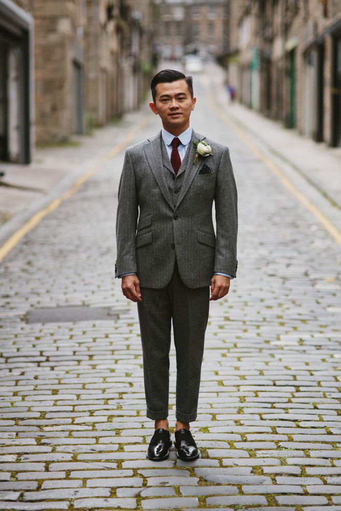 Gorgeous Grey Suit Wedding Design in 4K Gorgeous Grey Suit Wedding Design in 4K