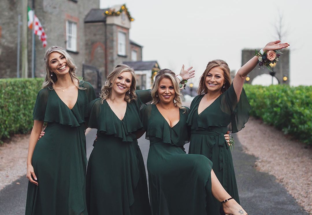 Green Bridesmaid Dresses Inspiration Rock My Wedding