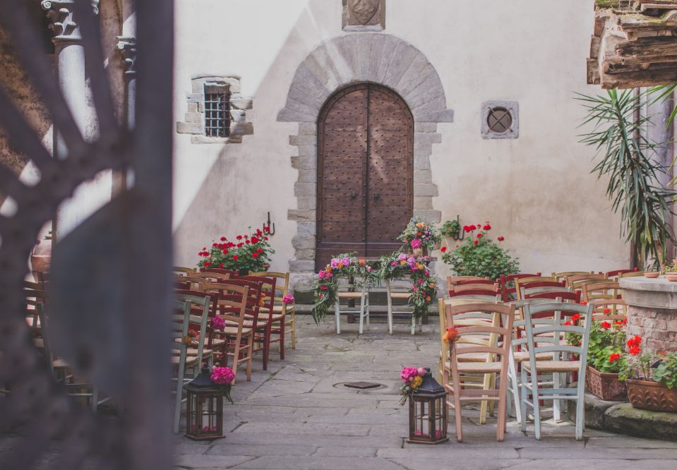 Tuscany Wedding Planner Wedding With Vibrant Decor