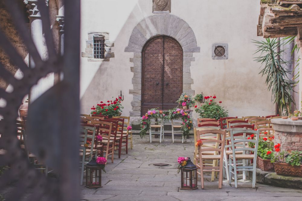 Tuscany Wedding Planner Wedding With Vibrant Decor