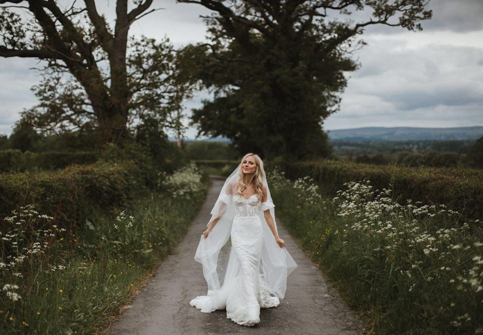 Ghost Bridesmaid Dresses At Real Wedding