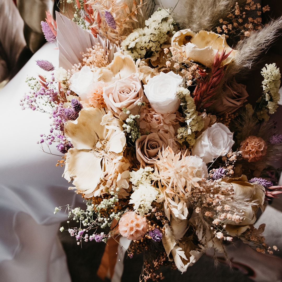 Pastel Flowers Wedding Inspiration at Garthmyl Hall