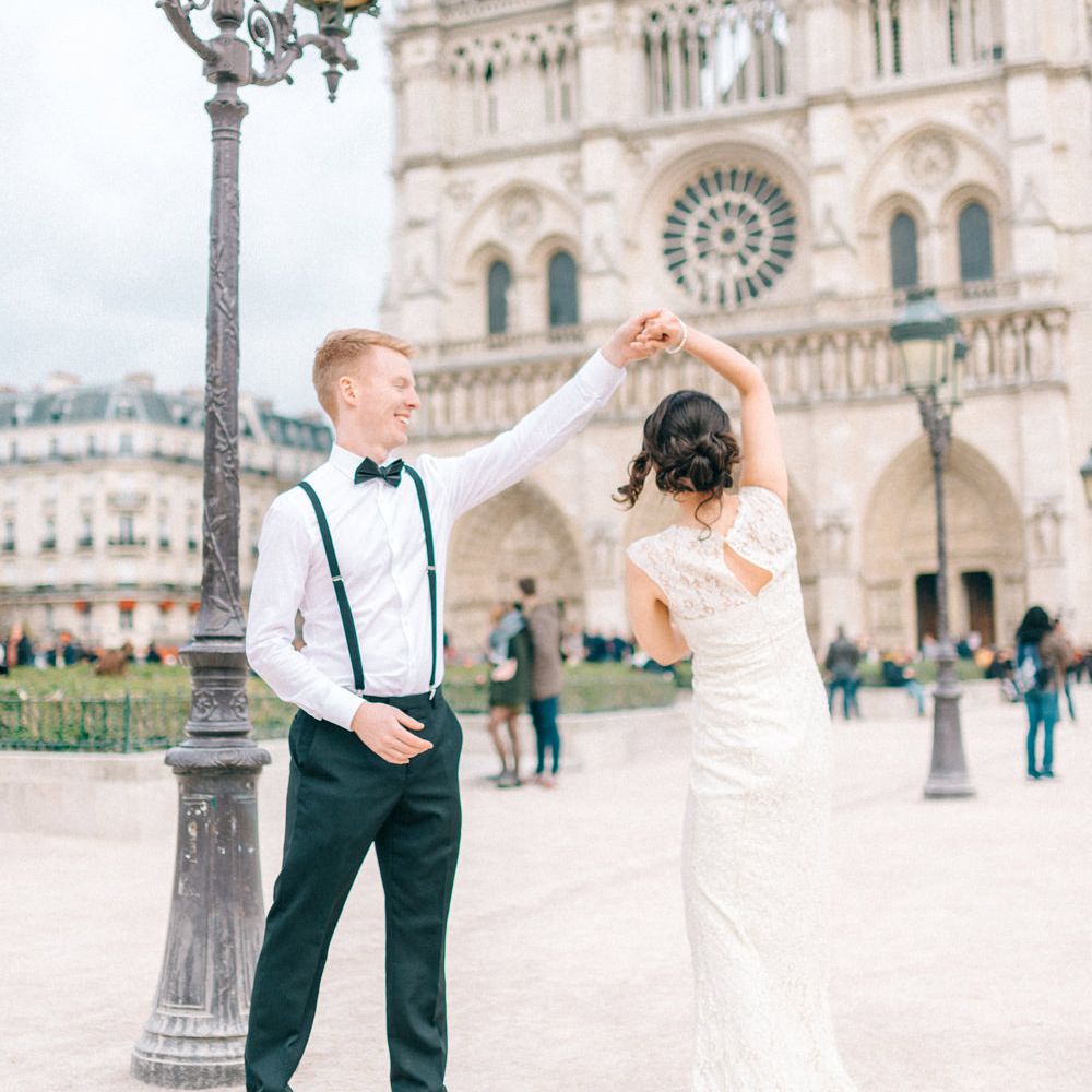 Parisian Elegance Real Wedding - French Wedding Style