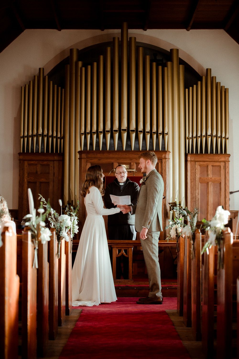 Simple, Elegant Methodist Wedding Rock My Wedding