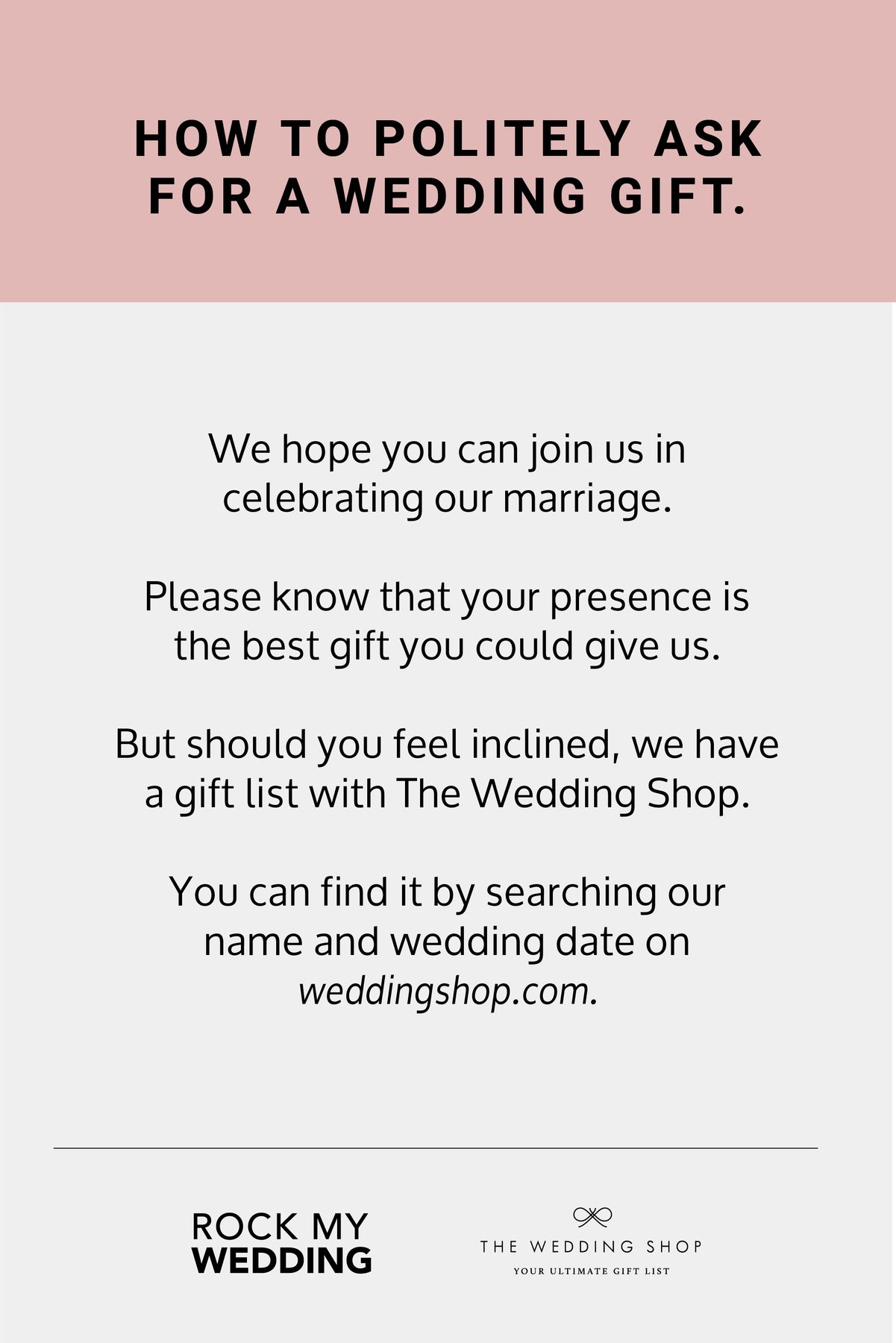 Wedding Gift List Wording Examples How To Ask Graciously wedding-gift-list-wording-examples-how-to-ask-graciously