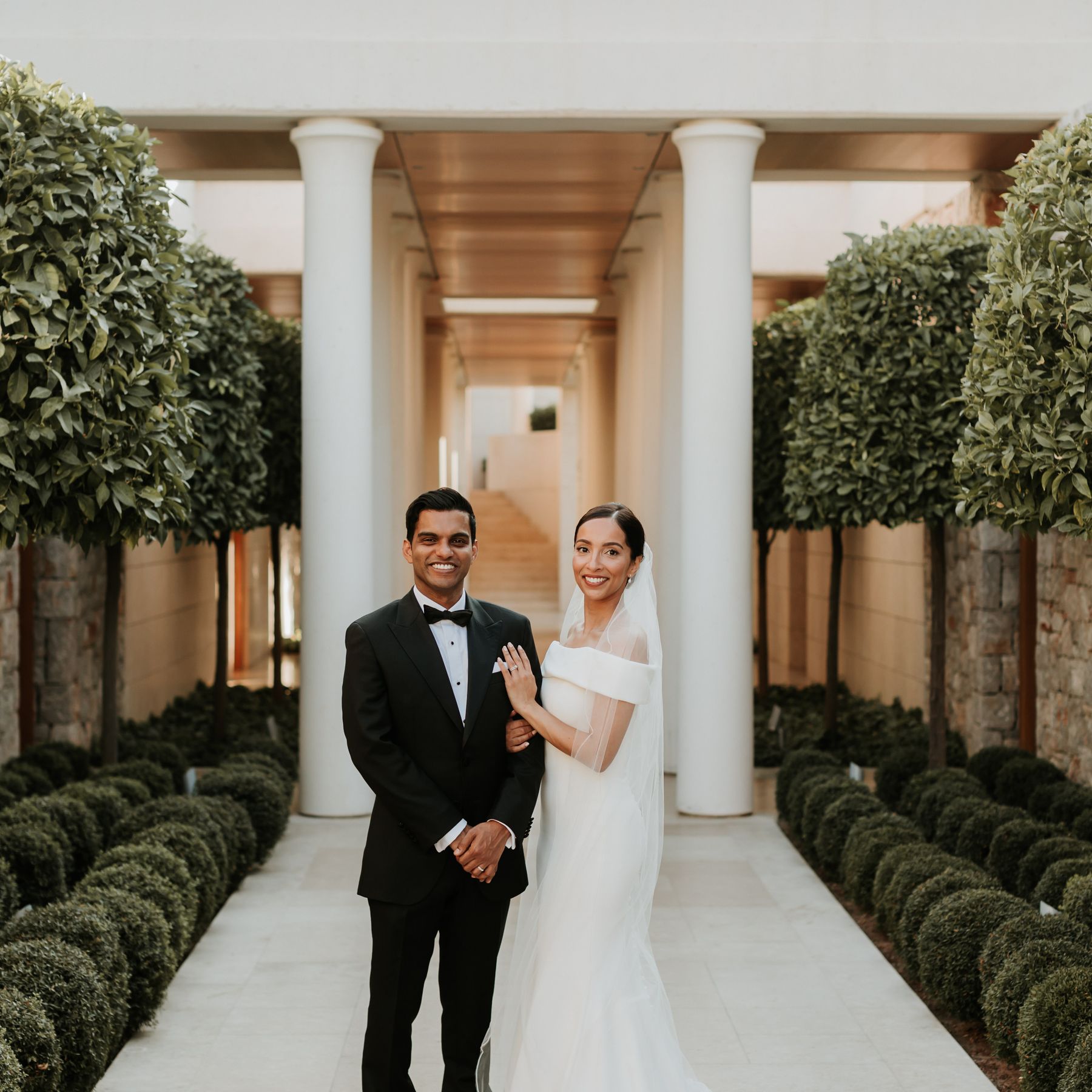 Amanzoe Greece Wedding With Elegant Styling Rock My Wedding