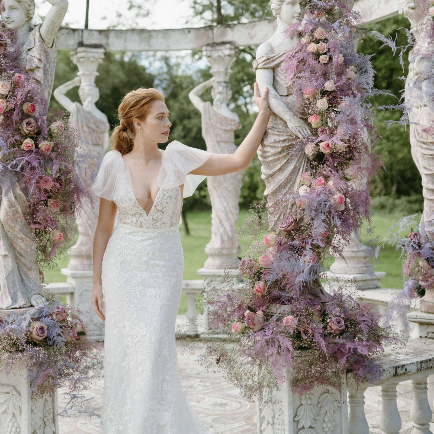 Lilac Wedding Flowers & Ethereal Style Inspiration - Rock My Wedding