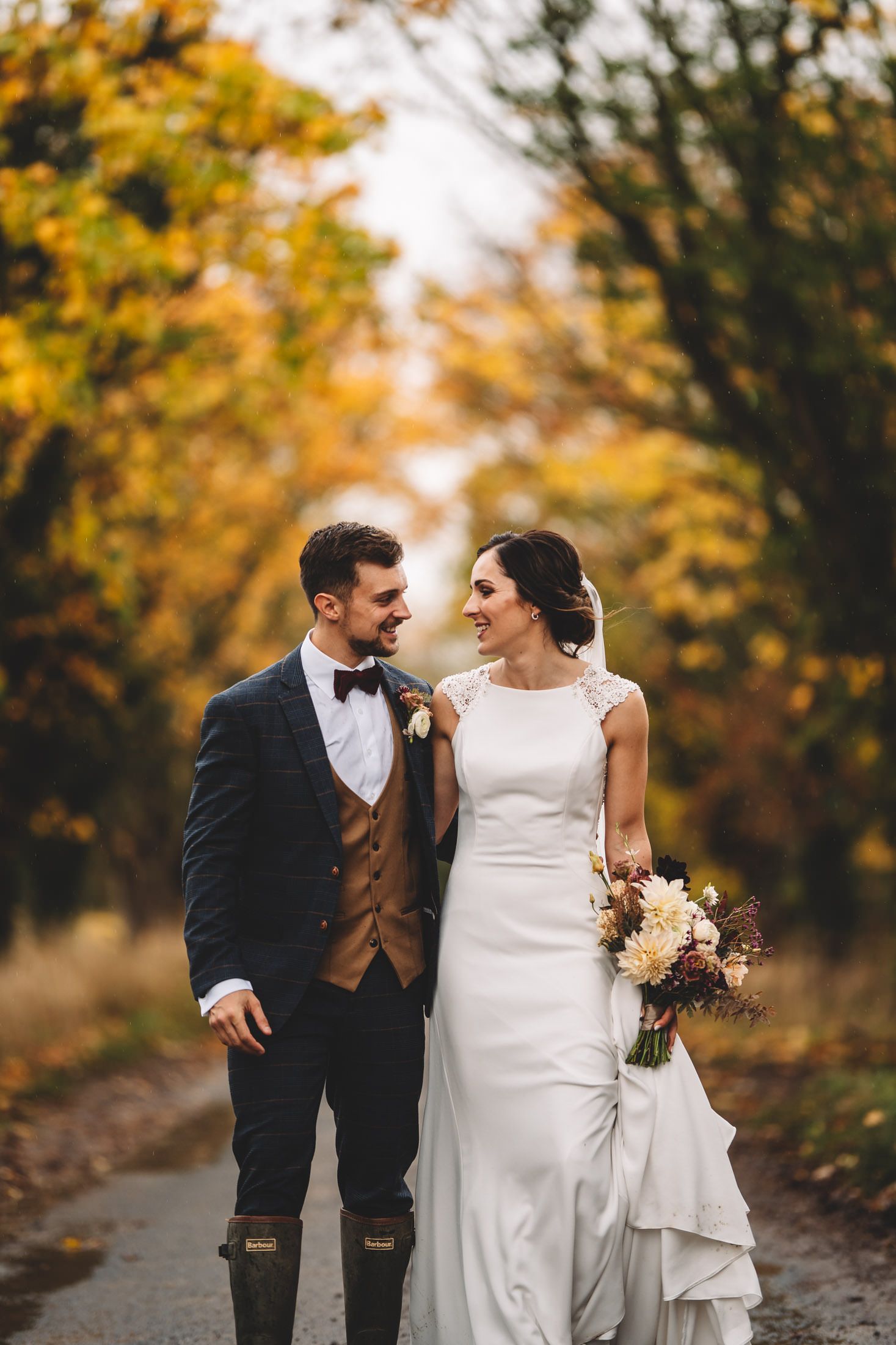 wellies for a wedding