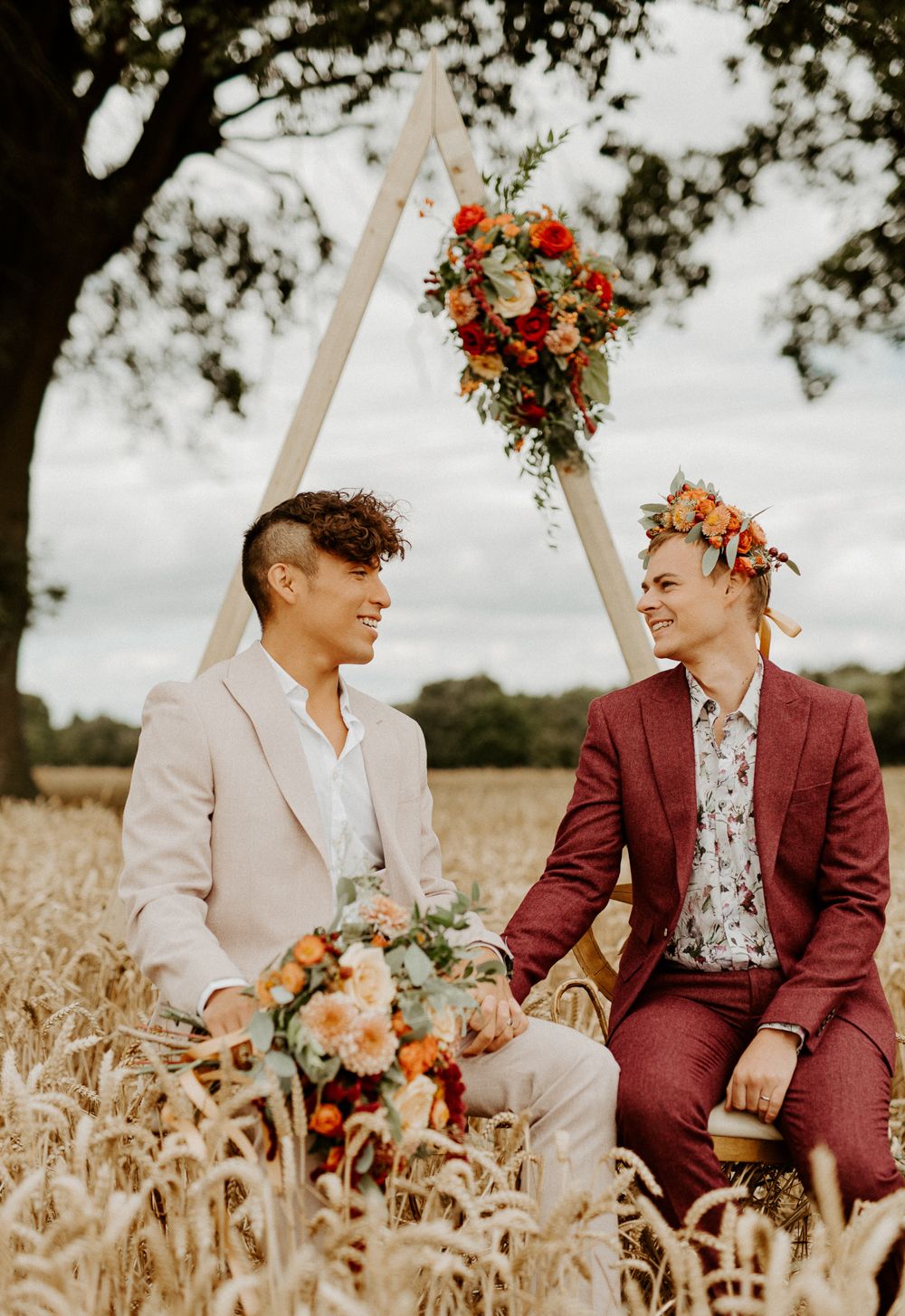 Unique Gay Wedding Ideas From Fashion To Flowers at Rock My Wedding