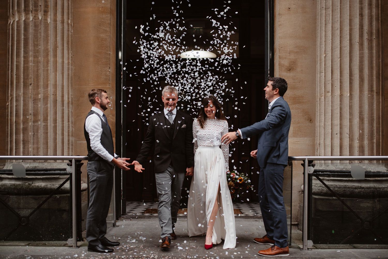 Self Portrait Wedding Dress for Bristol Micro Wedding