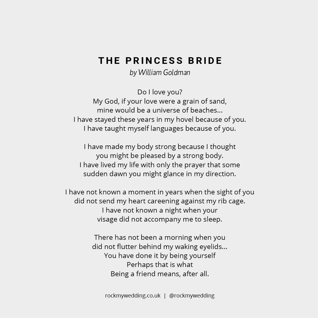 Wedding Readings From Books Rock My Wedding