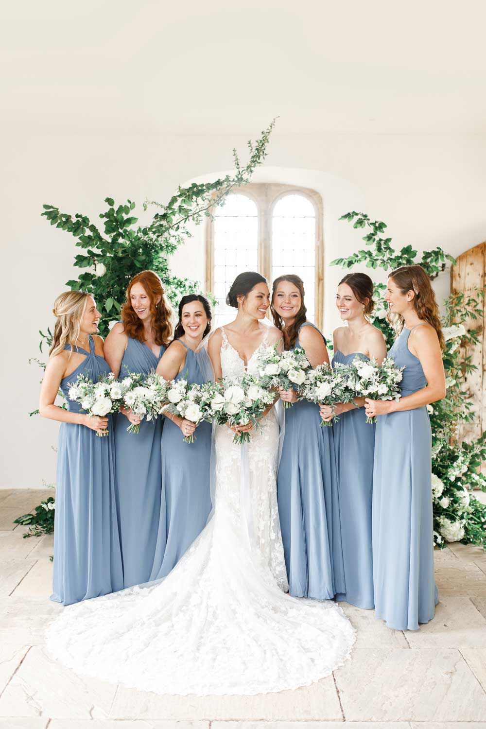 Blue Bridesmaid Dresses in Every Shade | Junebug Weddings