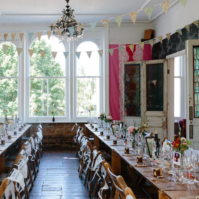 Bright, Eclectic Wedding at The Roost in Dalston with Lace Eternity