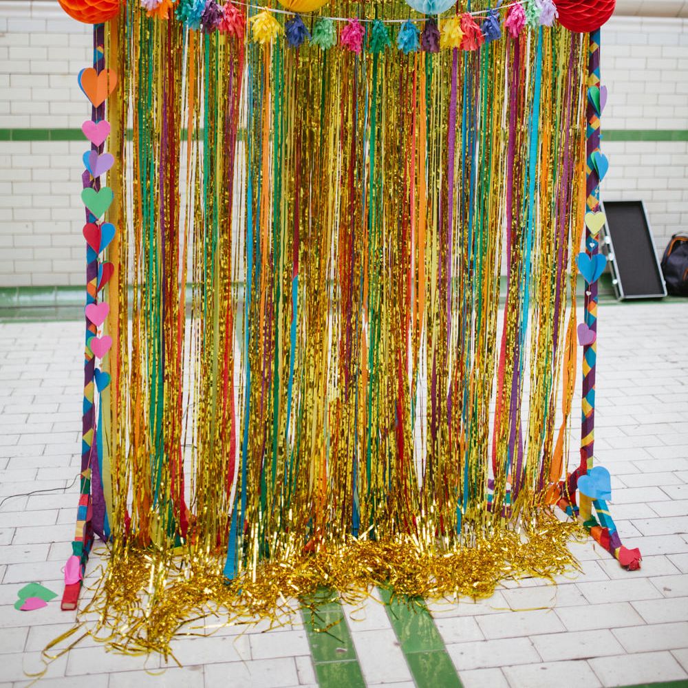 Colourful Wedding At Victoria Baths Manchester With Charlie Brear Gown