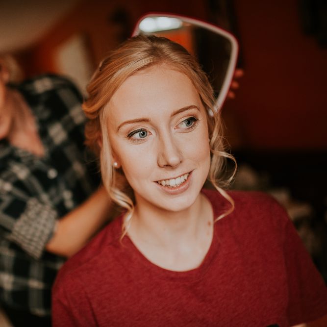 Sarah Day Wedding Dress For A Rustic Wedding At Wantisden Valley