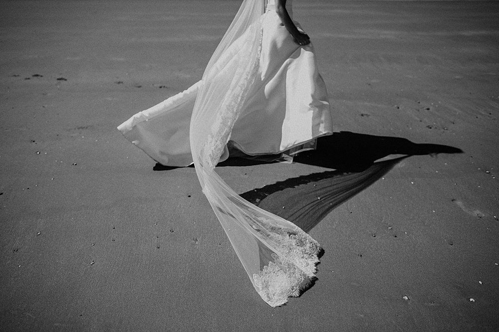Beach Bridal Look Book Shoot At Camber Sands For White Mischief Bridal