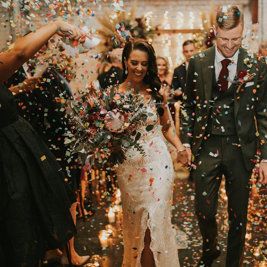 Confetti Cannon {Make Your Wedding Day Go Off With a Bang!} Rock My Wedding