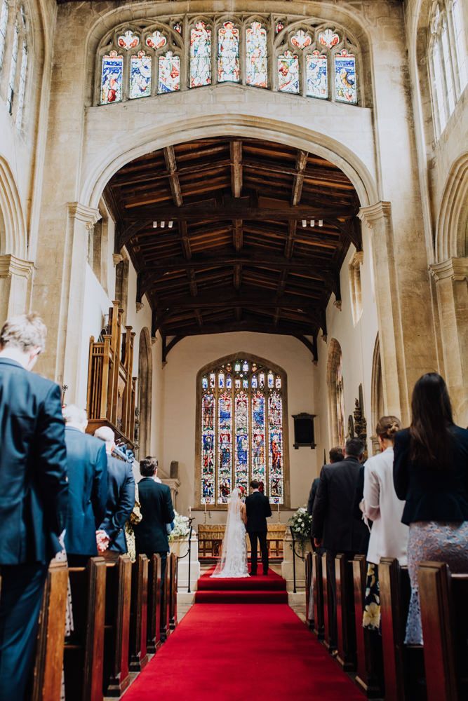 Bridal Two Piece at Garden Party Wedding in the Cotswolds - Rock My Wedding