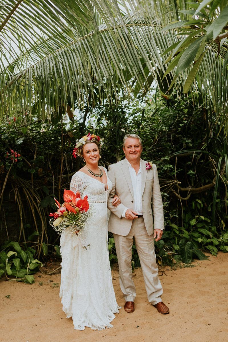Tropical India Wedding in Goa With Pool Party and Bright Flowers - Rock ...
