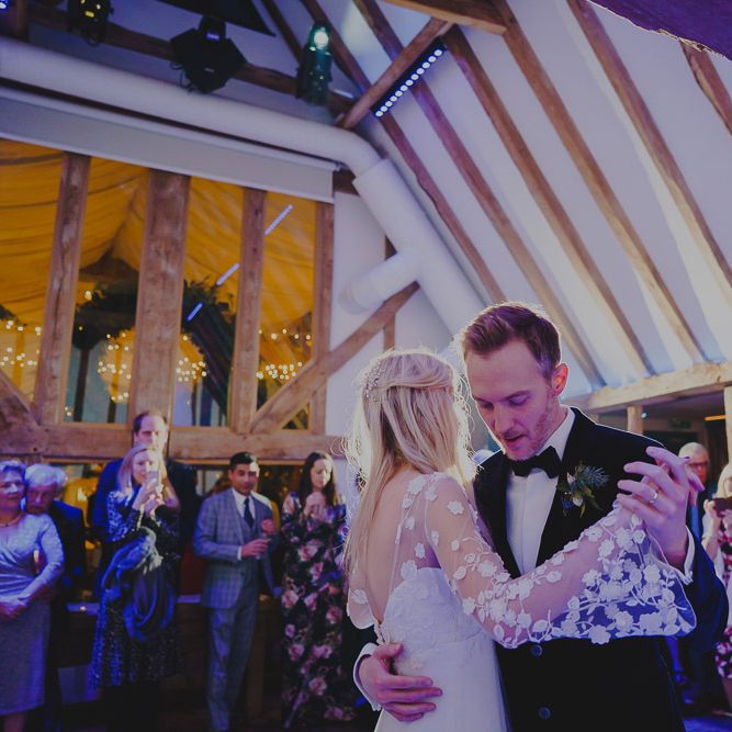South Farm Winter Wedding on Croxton Park Estate, Cambridgeshire Rock