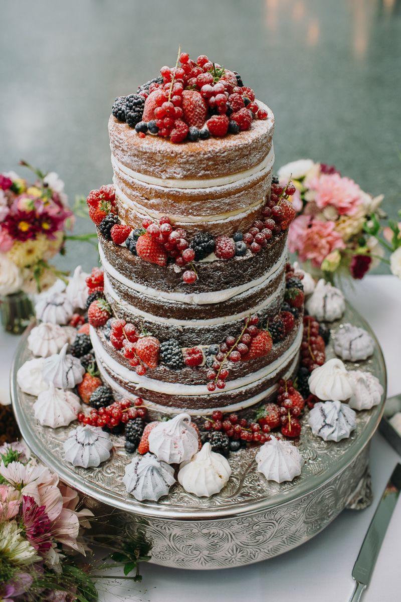 Naked Wedding Cake Ideas Plus Simple Recipe To Make Your Own
