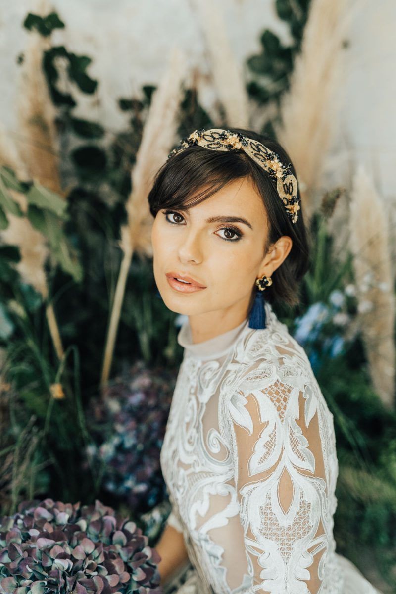 Amazon.com : ZHENM Rhinestone Wedding Headband,Bridal Headpiece for Wedding,Party  Hair Accessories for Women : Beauty & Personal Care