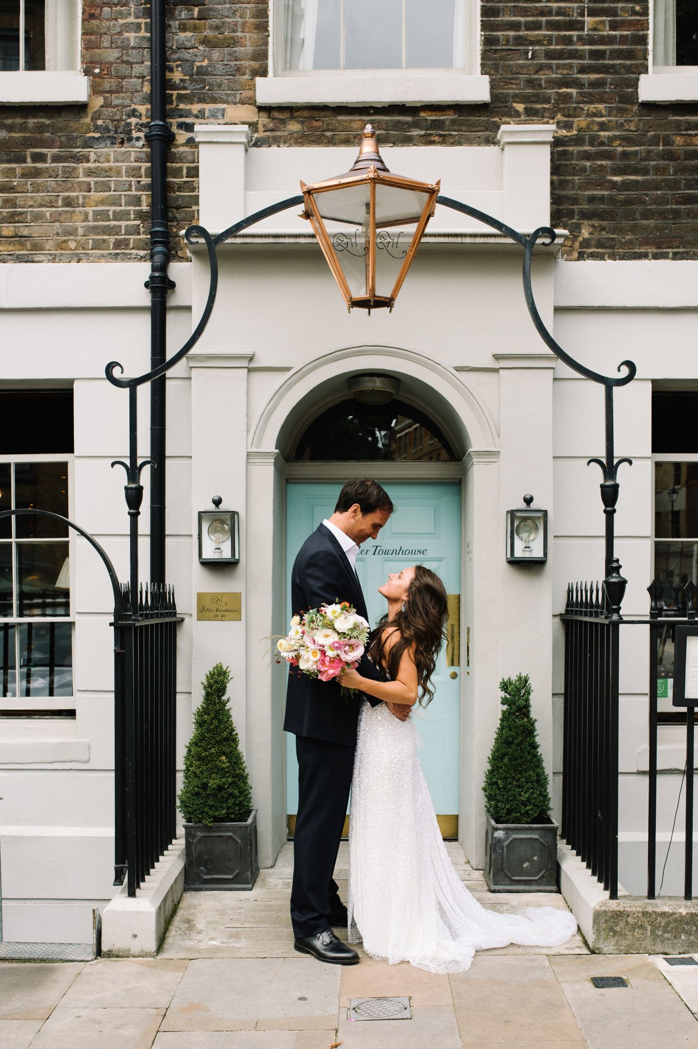 the zetter hotels the zetter townhouse clerkenwell   entrance with newly weds