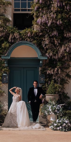 Gileston Manor Shoot featuring White Rose and Foliage Decor