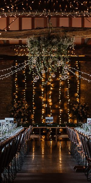 Fairylight Tythe Barn Wedding with Dreamcatchers | Martina Liana Wedding Dress | Blush Bridesmaids Dresses | New Forest Studio Photography