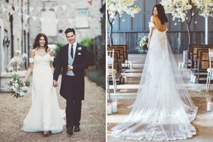 Lace Bridal Cape Veil | On Love and Photography