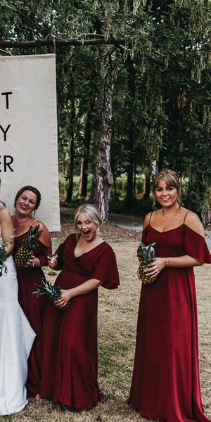Nottinghamshire Wedding with Spanish Vibes and Rewritten Bridesmaids Dresses | Essence of Australia Gown | The Pumping House | Kev Elkins Photography