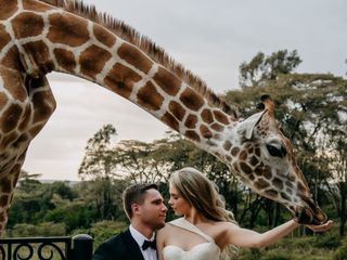 Giraffe Manor wedding in Kenya