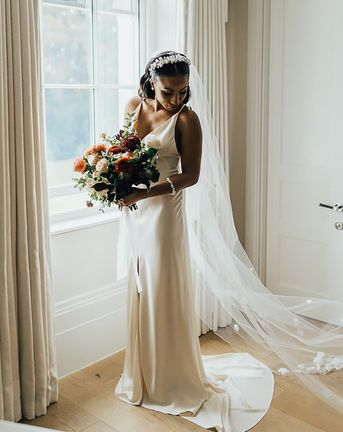 asos wedding dress Rebecca Carpenter Photography