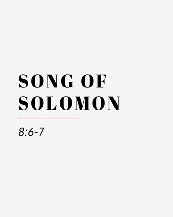 song of solomon 8 6 7