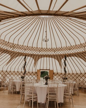 Yurt Wedding with Outdoor Naked Tipi Ceremony, Glitter Station & Peach Rewritten Bridesmaid Dresses, with Bride in Made With Love, shot by Nesta Lloyd