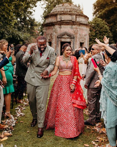 Larmer Tree Gardens wedding with multicultural ceremony
