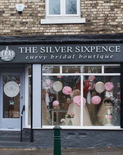 The Silver Sixpence - Curvy Bridal Boutique