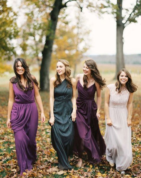 autumn bridesmaid trends