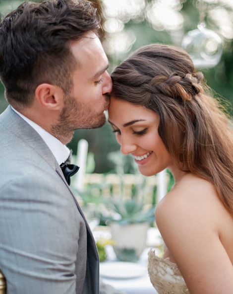 A Botanical Wedding Inspiration Shoot Filled With Greenery