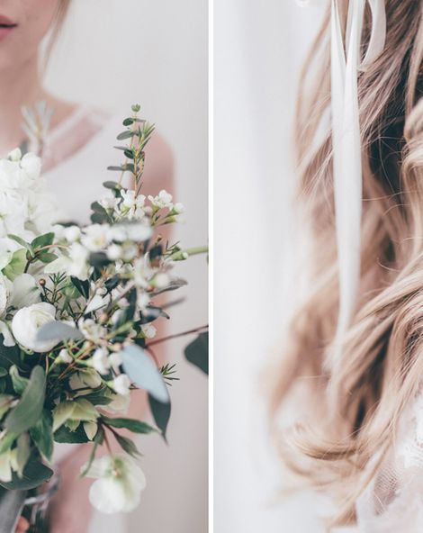 Delicate Botanical Shoot With Gorgeous Bridal Separates