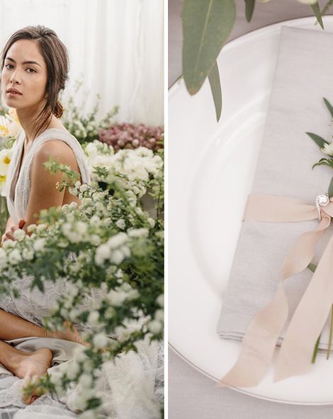 Using Dovetail Grey In Your Spring Wedding